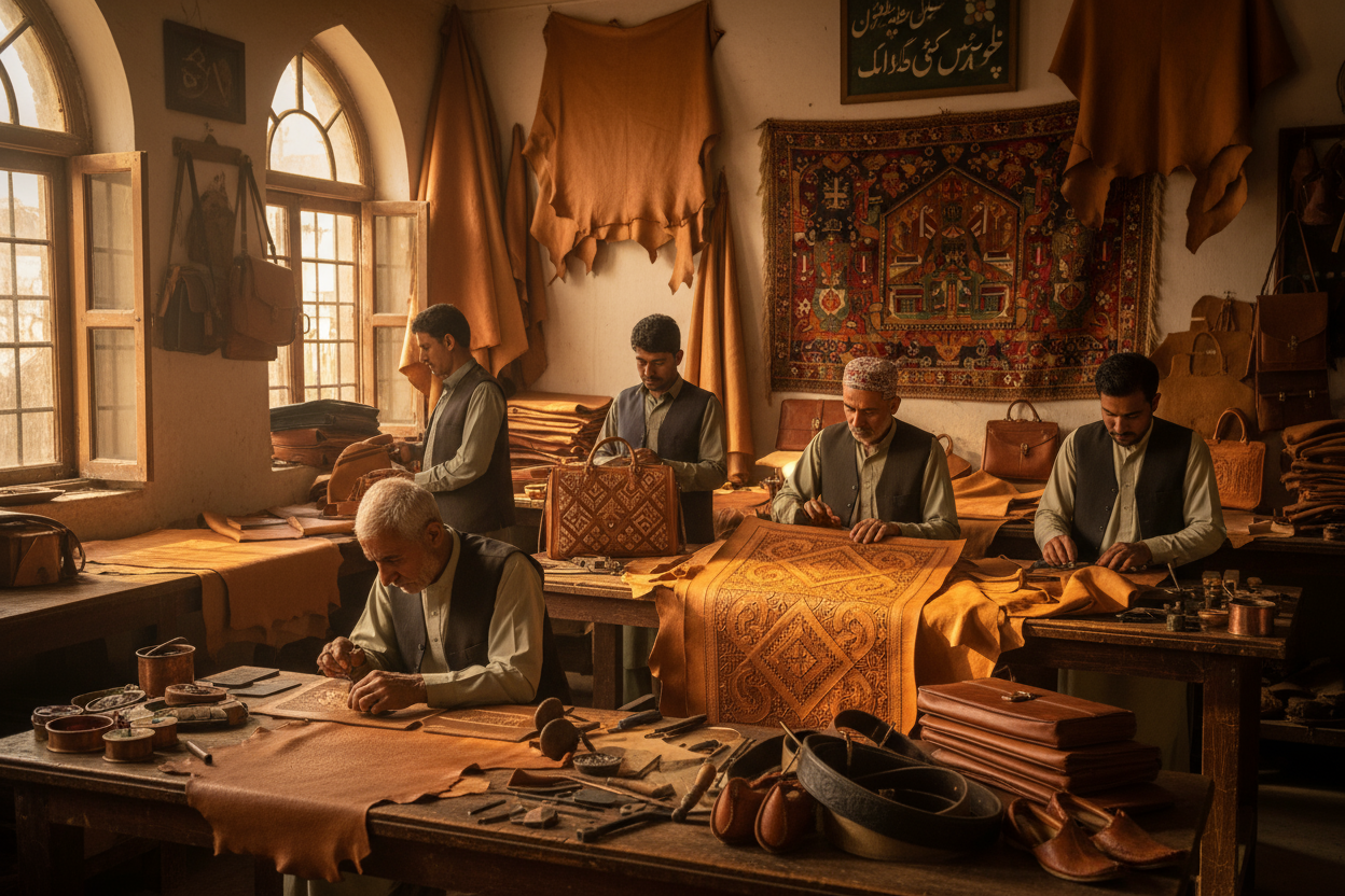 The Art of Leather: Why Pakistan is a Global Hub for Genuine Leather Manufacturing