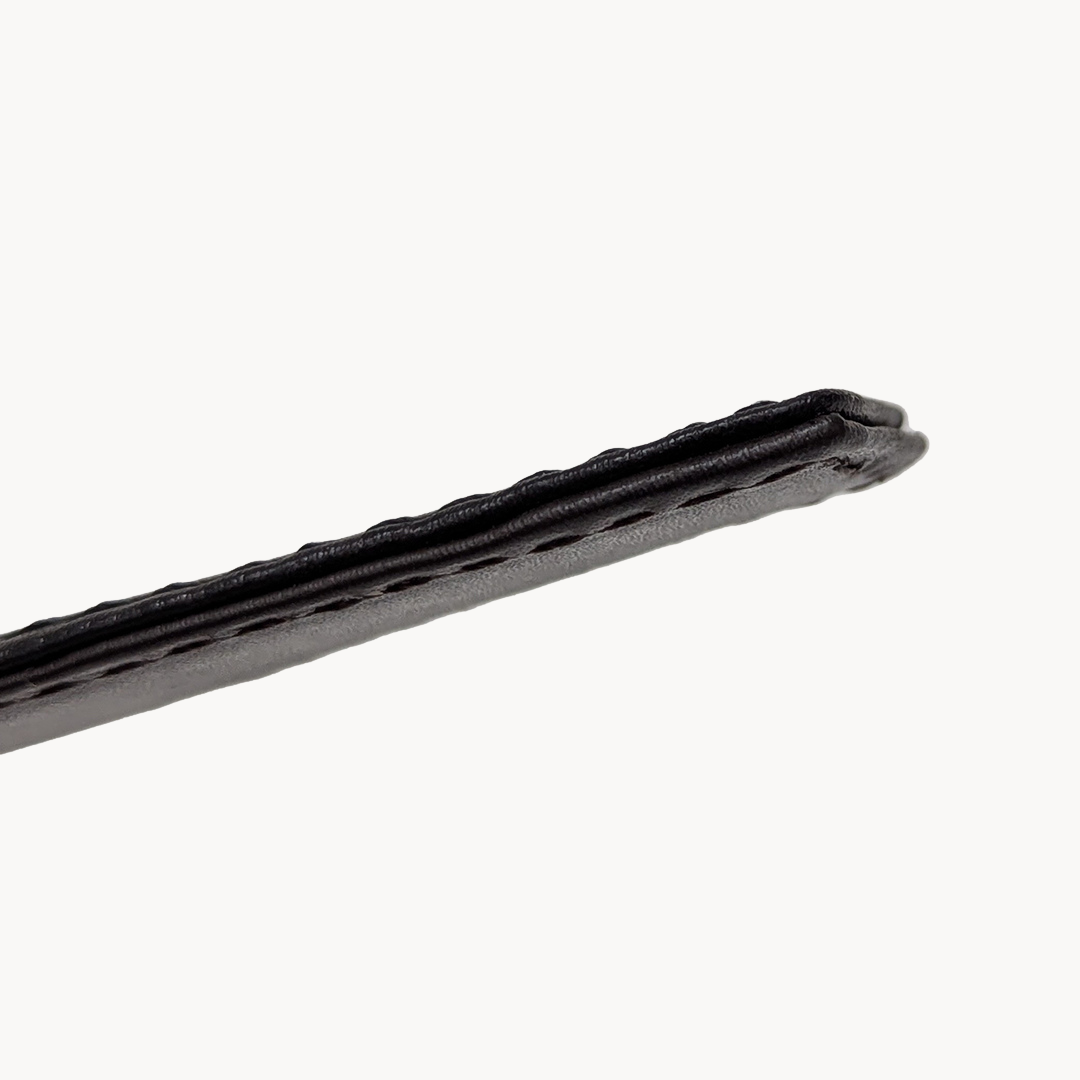 726 - Reversible Aniline Leather Belt (Black / Brown)