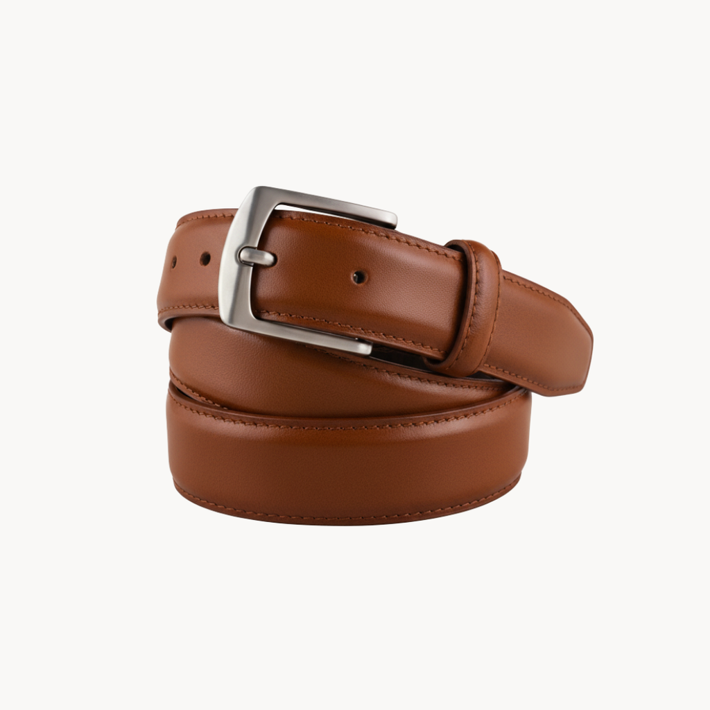 PU Leather Belt - Tan