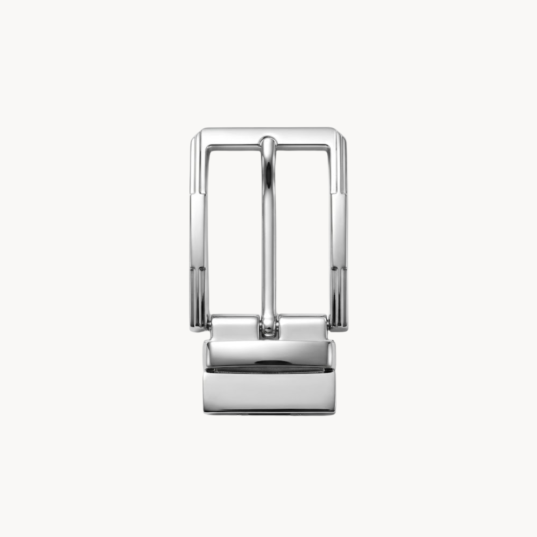 Reversible Buckle Silver - Shiny
