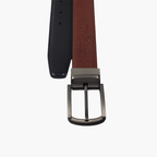 PU Leather Reversible Belt - Black / Tan