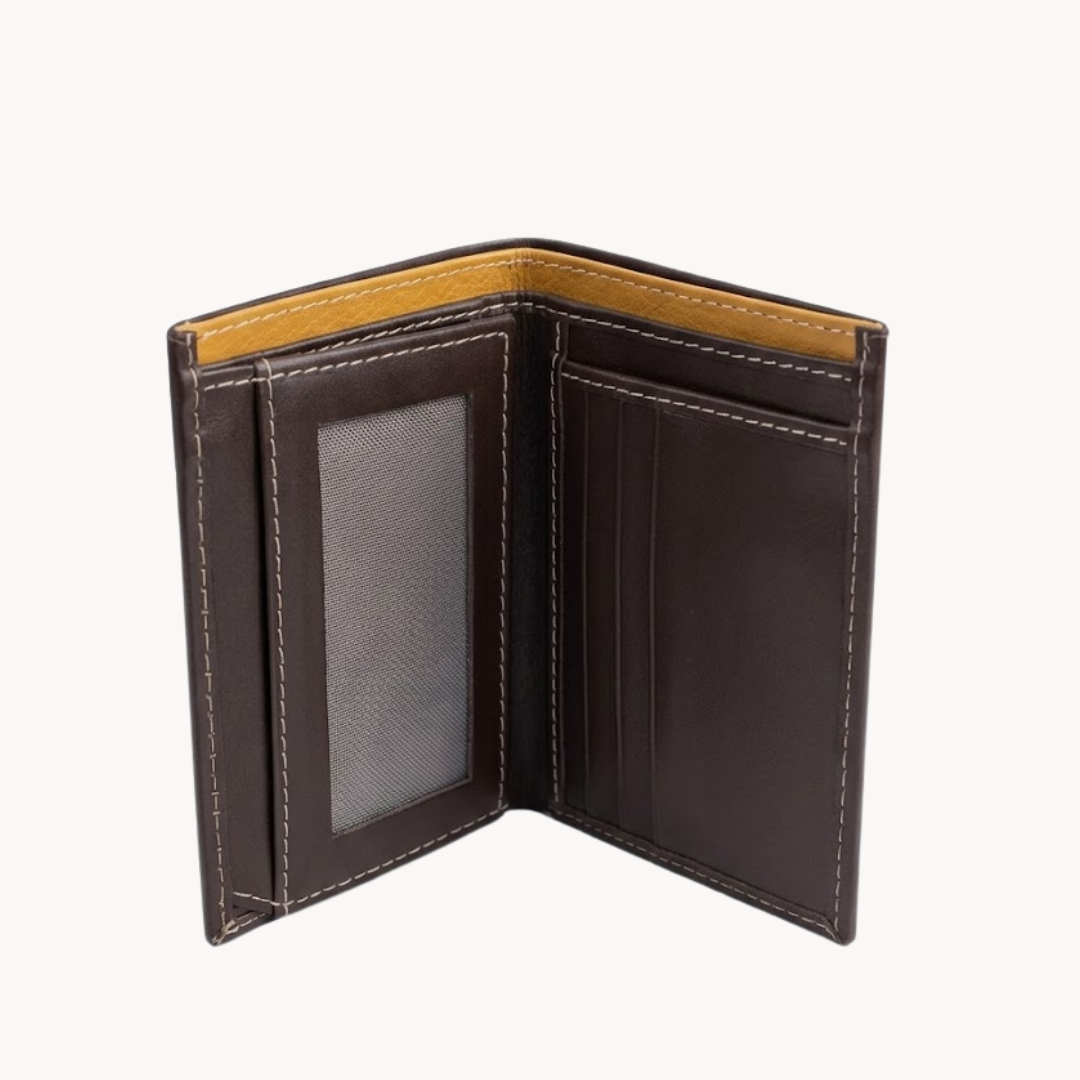 Men’s Trifold Leather Wallet